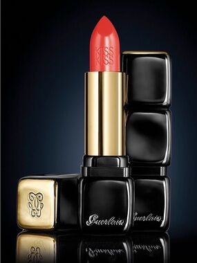 Guerlain KissKiss Lipstick in Sexy Coral (344) (NWT)